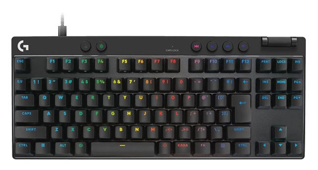 ロジクールのPRO X TKL RAPID ブラック Japanese