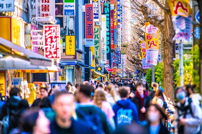 東京都の街並みのイメージ