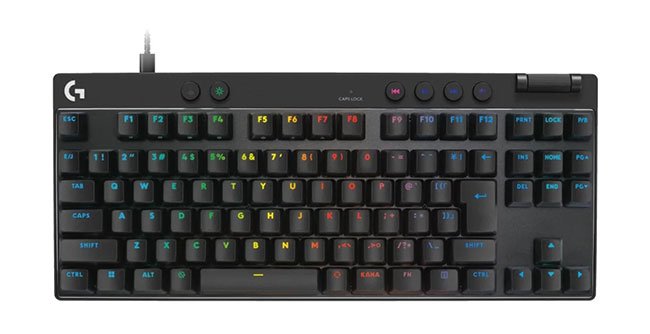 ロジクールのPRO X TKL RAPID ブラック Japanese