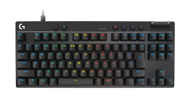 ロジクールのPRO X TKL RAPID ブラック Japanese