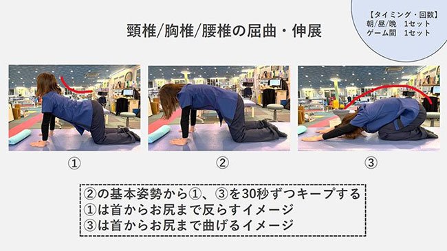 トレーニングの写真