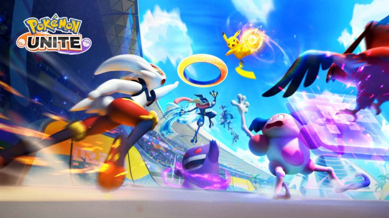 ポケモンユナイトののキービジュアル