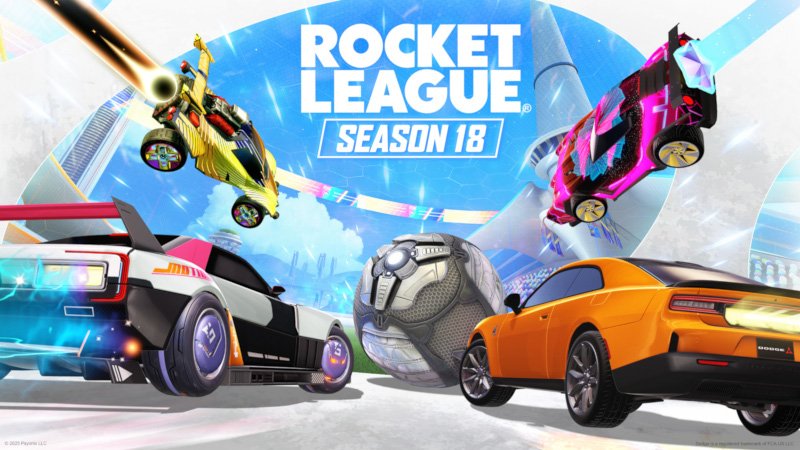 ロケットリーグのキービジュアル