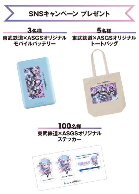 SNSキャンペーンのプレゼント