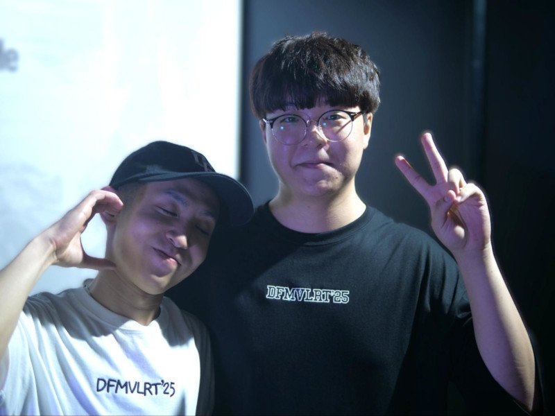 DFMのArt選手とJinboong選手の写真