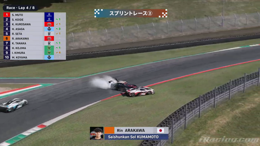 レースのようす