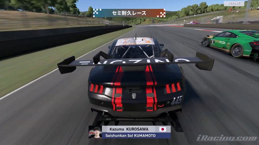 レースのようす