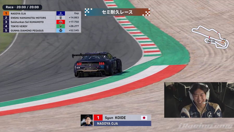 レースのようす