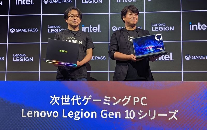 Lenovo Legion Gen 10発表会の写真