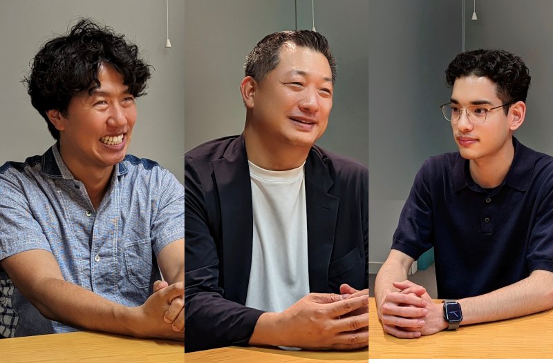鈴木氏、室井氏、ザック氏の写真