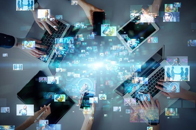 インターネット通信のイメージ